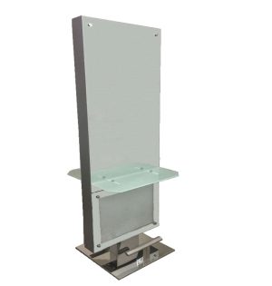 Double Sided, Full Height Hairdressing Mirror