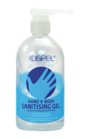 Natural Look Dispel Hand & Body Sanitising Gel