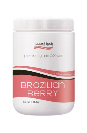 Natural Look Brazilian Berry Depilatory Wax Warm