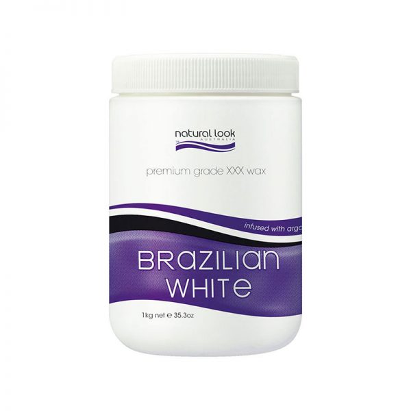 Natural Look Brazilian White Warm Depilatory Wax