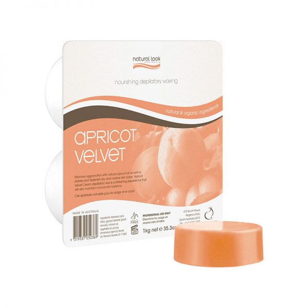 Natural Look Apricot Velvet Depilatory Wax