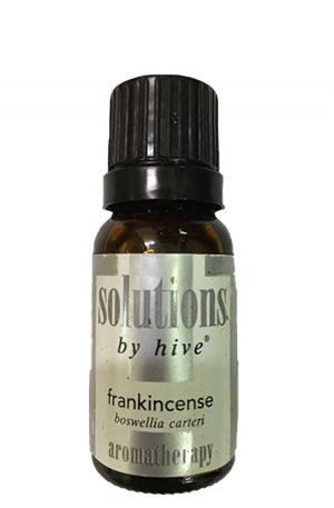 Hive Frankincense Essential Oil. Aromatic Earthy Scent. Reduce joint inflammation. Improves Asthma. Used As a skin cream or for aromatherapy.