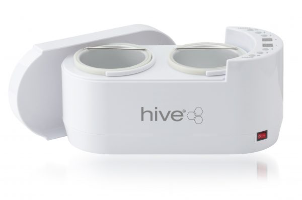 Hive Dual Digital Wax Heater. 2 separate heating chambers (0.5 Litre and 1 Litre) that can heat up independently or simultaneously. Adjustable temperature.