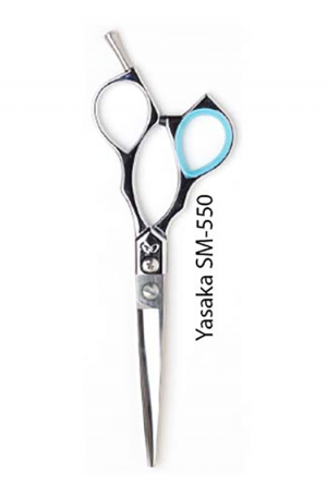 Yasaka Scissors SM-550. For Professional Use: Hairstylists and Barbers. Made in Japan.