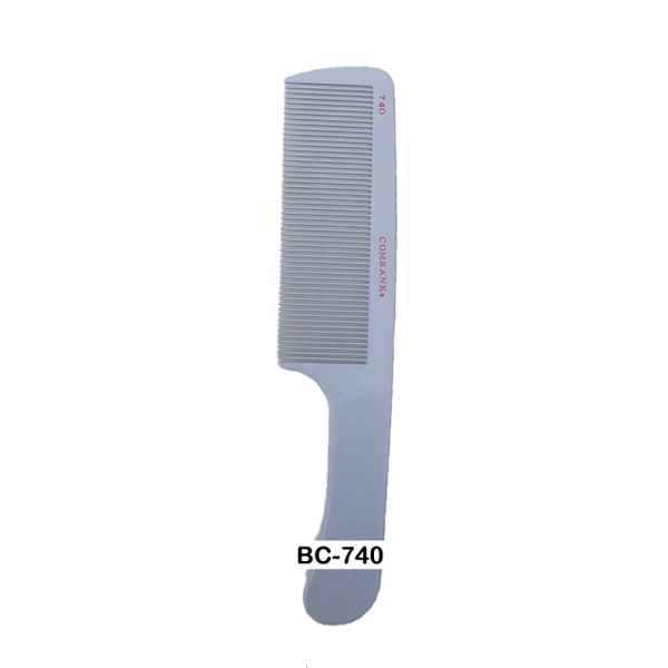 Combank Handle Comb. Wider teeth than other combs. Lifts your hair with minimum damage, allows smooth detangling and is easy to use. Mainly used by barbers.