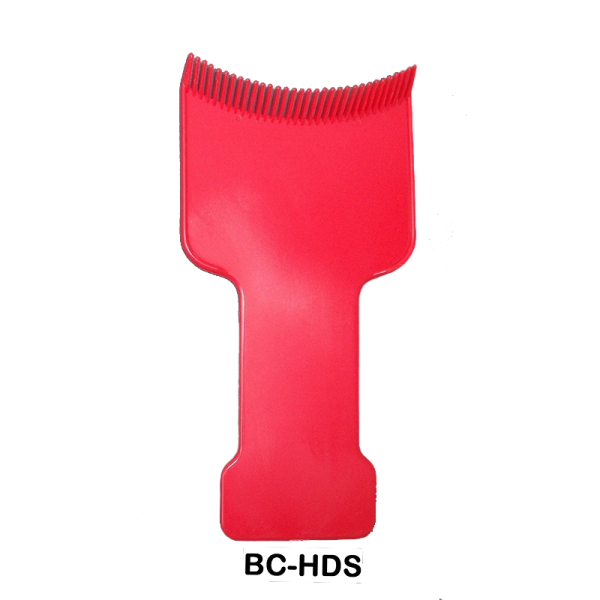 Hair Dye Spatula. Colour near the roots.Small combs at the end of the spatula allows colour to be evenly distributed through the hair.