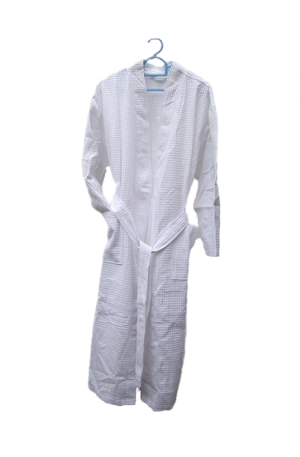 Bath Robe. For Beauty Salons. White.