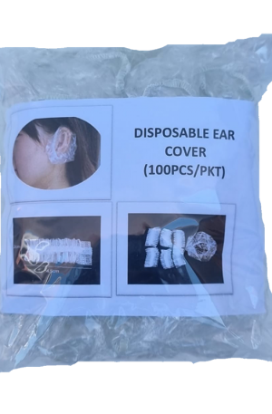 Disposable Ear Covers. Covers and protect ears when colouring or bleaching hair. Good Grip. 100 per pkt.
