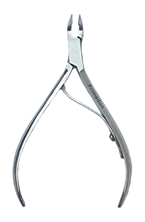 Primadon Single Spring Cuticle Nipper. Full Jaw. For Beauty Salons.